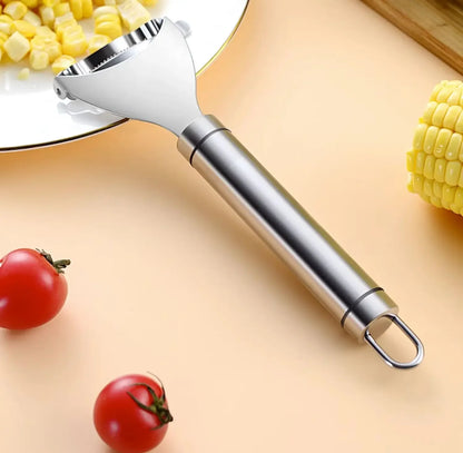 Stainless Steel Corn Peeler Serrated Corn Stripper Peelers Cob Shaver Planer Thresher Cutter Kitchen  Vegetable Gadget Tool
