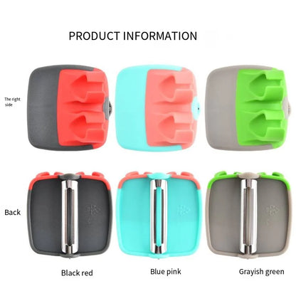 Palm Peeler Vegetable Fruit Hand Slicer Finger Melon Planer Shaver Kitchen Tool Helper Accessories Non-slip Gadget Cutter