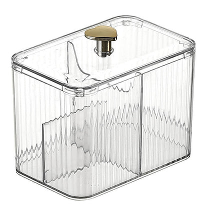 Transparent Cotton Swab Storage Box