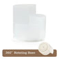 New 360°Rotatable Pen Holder Large Capacity Desk Pencil Storage Box 9-Grid Stationery Organizer School Office Pen Stand