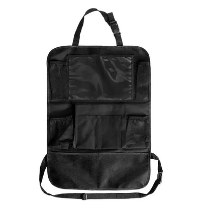 Car Seat Organizer Multifunctional Oxford Fabric Car Back Multi Pocket Storage Bag with Tablet Holder Protector for Kids