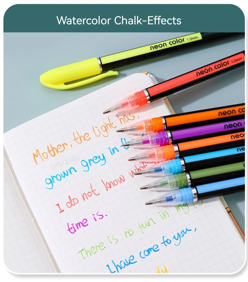 12-60Pcs Metallic Glitter Colors Gel Pens