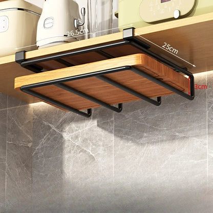 No Punching, Kitchen Shelves, Cabinets, Hanging Cabinets, Paper Towels, Lower Hangers, Shelves for Storage