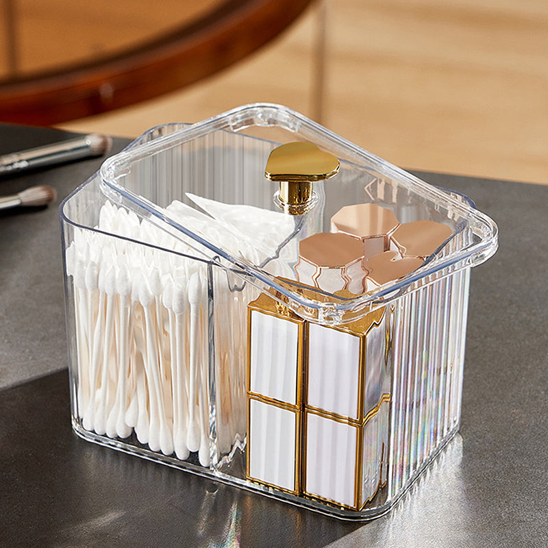 Transparent Cotton Swab Storage Box