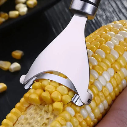 Stainless Steel Corn Peeler Serrated Corn Stripper Peelers Cob Shaver Planer Thresher Cutter Kitchen  Vegetable Gadget Tool