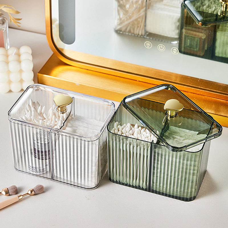 Transparent Cotton Swab Storage Box