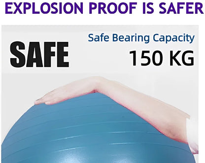 45CM-95CM Yoga Pilates Soft Big Ball Gym For Fitness Workout Exercise Balls Thickened Explosion-Proof Home Pvc Equipmen